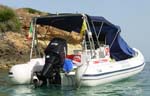 Residence della Marina di Avola: il gommone